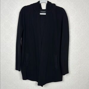 PacSun‎ Black Cardigan Sweater Easy Comfort Oversized Long Small Wrap Comfy Cozy